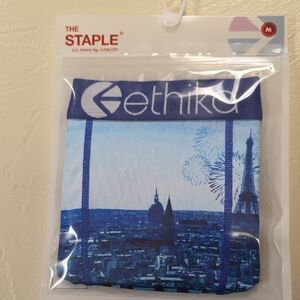 Ethika Blue Cityscape Boxer Briefs